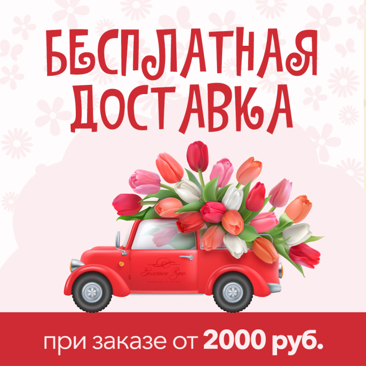 Бесплатная доставка - при заказе от 2000₽ Бесплатная доставка - при заказе от 2000₽